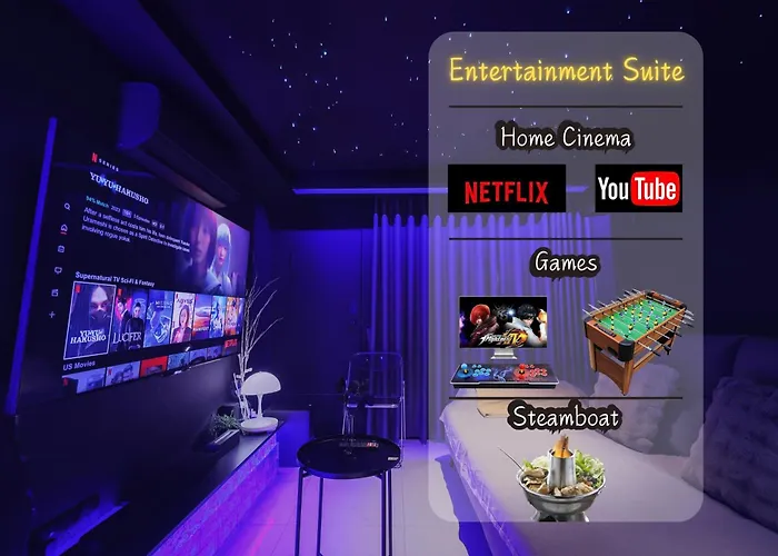 Mini Cinema Suite At Arte Cheras, Kl City View, 6Pax, Mrt 6Min